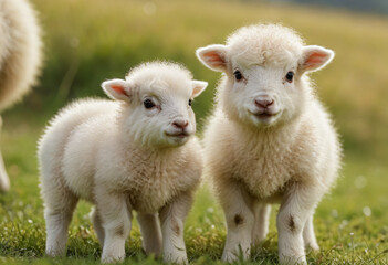 Obraz premium Sheep in farm