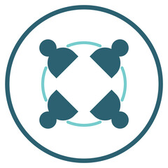 Business people human social network icon