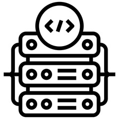 Fototapeta premium SERVER,storage,coding,hosting,networking.svg