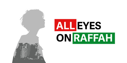 All eyes on Rafah template design