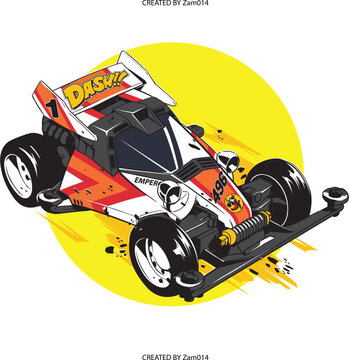 Classic Car Game Vector