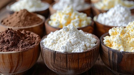 Flour Facts: Different flours possess varying protein contents and absorbency rates,