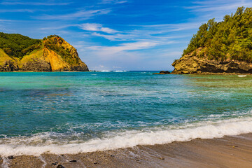 小笠原諸島・父島　コペペ海岸から望む風景
