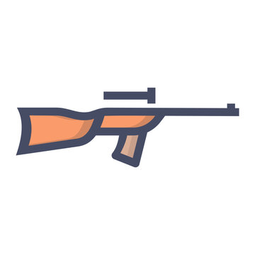 recommend clip art: Rifle Icon