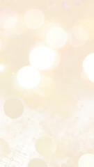 Shiny gold festive bokeh png transparent background