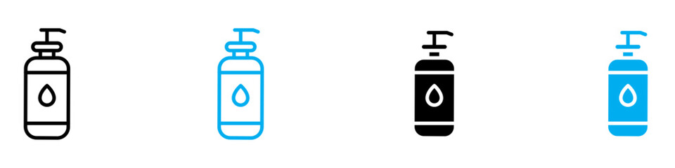 Facial Cleanser Icon Ideal for Skincare and Hygiene Illustrations