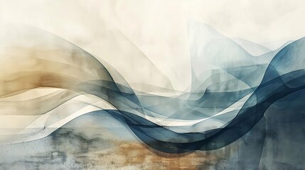 an abstract image featuring a white and blue color scheme, with a blurred green tree in the foreground and a blurred blue sky in the background