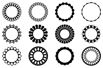 Decorative ornament frame set design