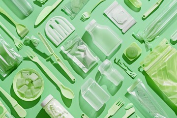 innovative products made from algae made materials. algae-based bioplastics for everyday use.