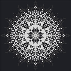 Luxury, Elegant and creative mandala pattern design