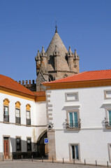 Evora, Portugal - july 3 2010 : the city