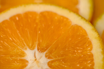 Orange fruit pattern. Healthy food background 1