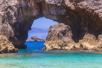 Fototapeta premium 小笠原諸島・父島 南島の絶景風景 