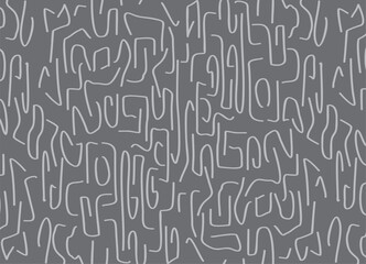 JTrendy vector background with curved white lines on a gray background. Vector background in modern style