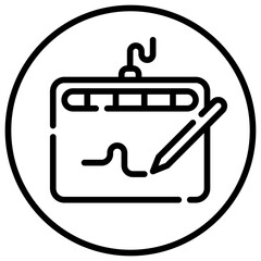 DRAWING TABLET,hardware,electronics,technology,art.svg