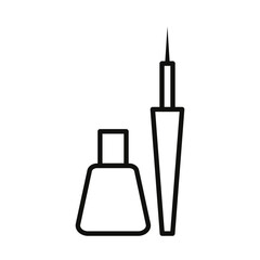 Precision Eyeliner Icon Ideal for Eye Makeup and Beauty Tools