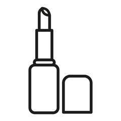 Lipstick Tube Icon Perfect for Makeup and Cosmetic Products