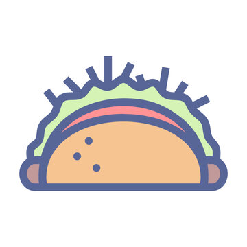 recommend clip art: Burrito Icon