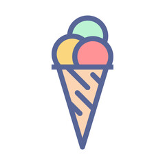 Cone Ice Cream Icon