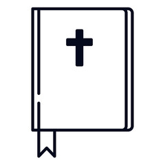 Obraz premium The holy bible design element