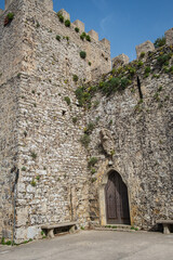 Castel medieval of Erice sicily italy travel holiday destination 