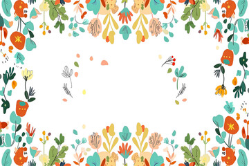 Baby shower card design with a sweet pastel palette and delicate floral accents, creating a soft and elegant backdrop