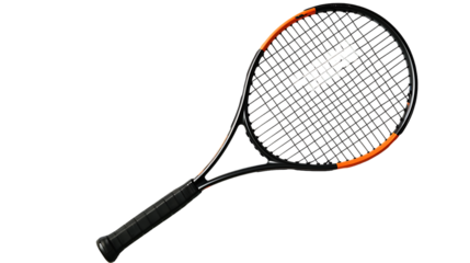 Tennis racket isolated on transparent background