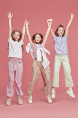 Fototapeta premium active happy kids