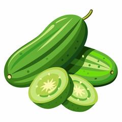 cucumbers vegetable vector artwork and svg file