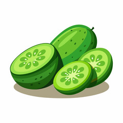 cucumbers vegetable vector artwork and svg file