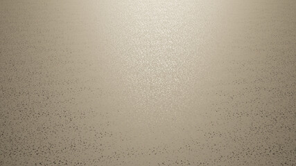 Concept or conceptual solid and rough beige background of concrete texture floor as a modern pattern layout. A 3d illustration metaphor for construction, architecture, urban and interior design