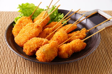 串揚げ盛合わせ　