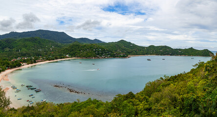 Beautiful view of the beach in Thailand