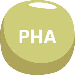 vitamin molecule PHA icon