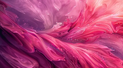 Beautiful pink wavy  background 