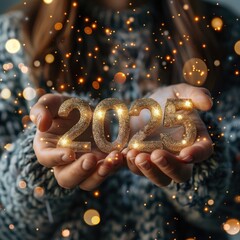 Christmas new years eve 2025 logo