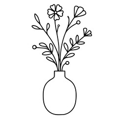 vase with flowers