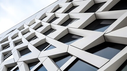 Mesmerizing Geometric Patterns in Sleek Contemporary Architecture