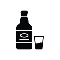 Whiskey vector icon