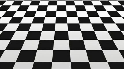  black and white checkered pattern
