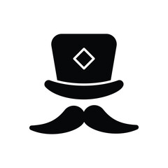 Moustache vector icon