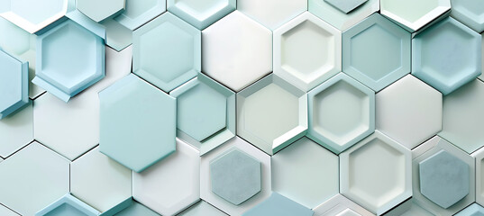 Pastel Harmony: Aesthetic Wallpaper Featuring Light, Delicate Colors and Various Shapes for a Serene Ambiance