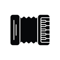 Accordion vector icon