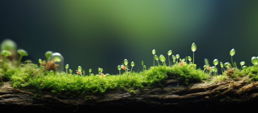 micro nature photos for wallpaer. Creative banner. Copyspace image