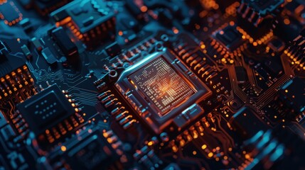 Obraz premium Illustration of a digital encryption lock with multiple layers of information. internet security