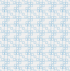 geometric vector pattern, in a collection of triangles, circles, squares