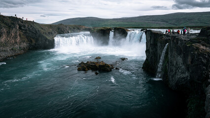 Godafoss Waterfall in Iceland