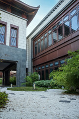 Traditional Meets Modern in Serene Courtyard