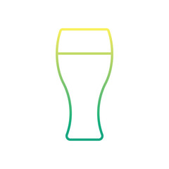 Beer Glass vector icon