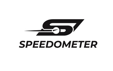 speedometer logo design